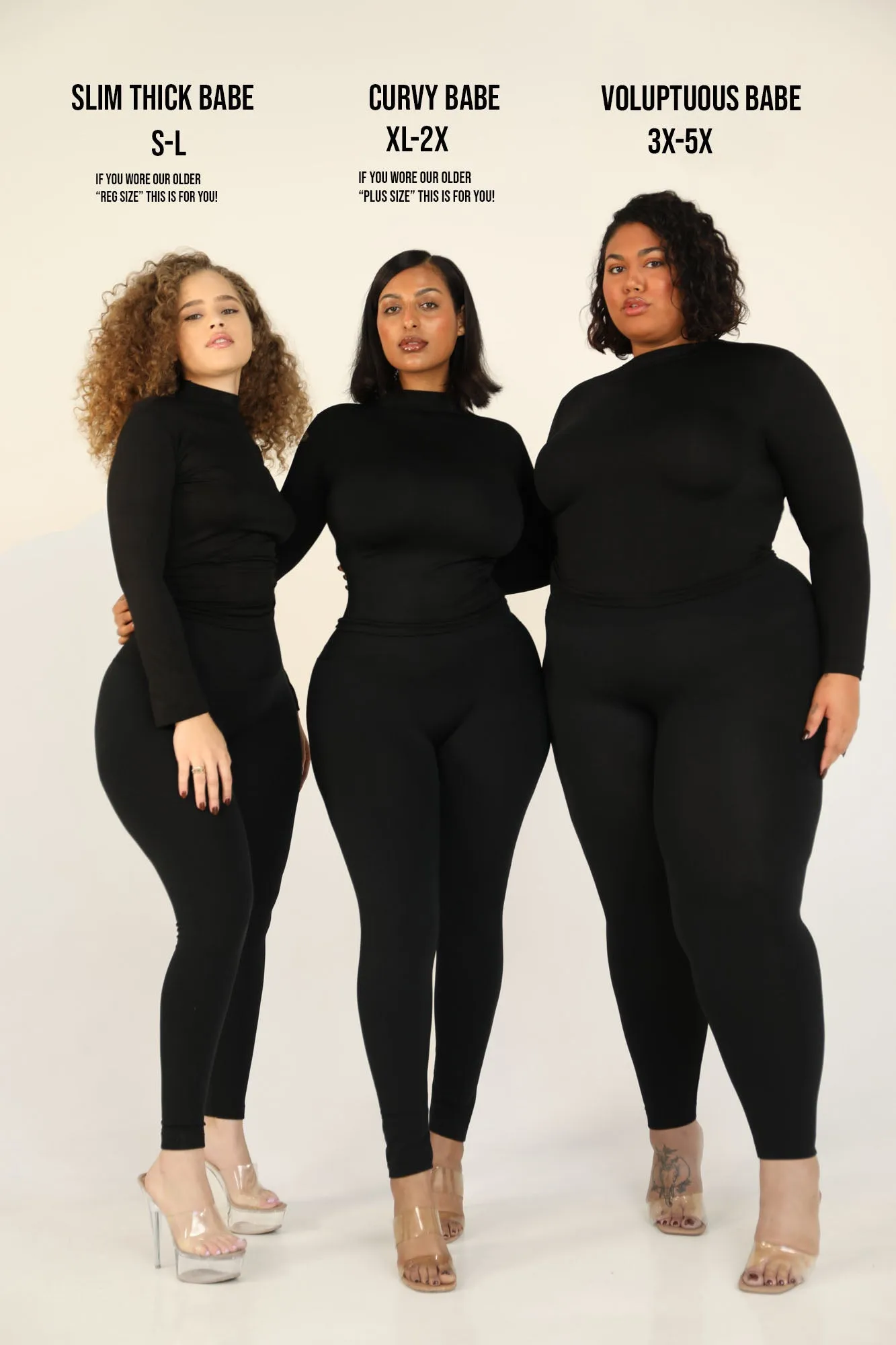 3-5 Pack Black Yoga Tummy Control Legging