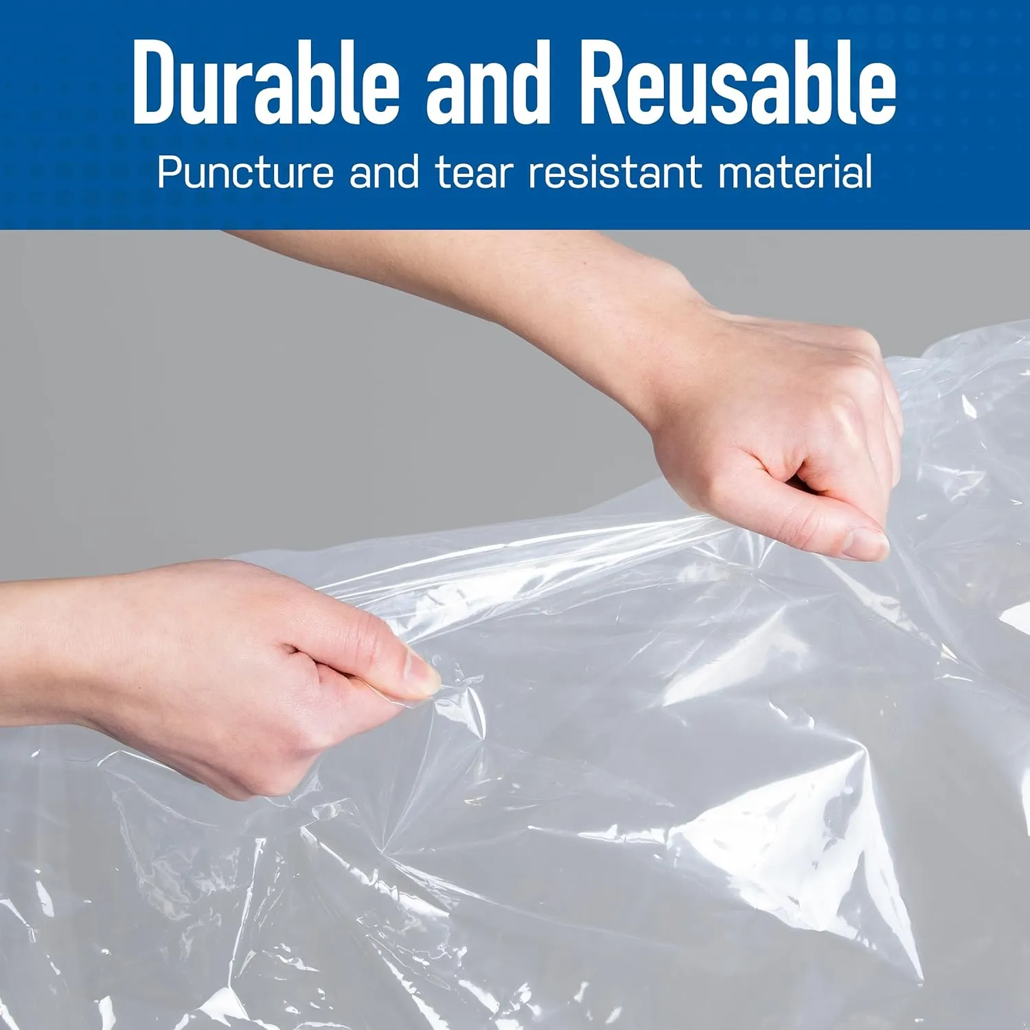 6 Pack Jumbo Vacuum Storage Bags for Comforters, Blankets & Clothes  Jumbo Vacuum Sealed Compression Bags with Hand Pump  Space Saver Storage Bags for Bedding, Moving, Travel & Organization