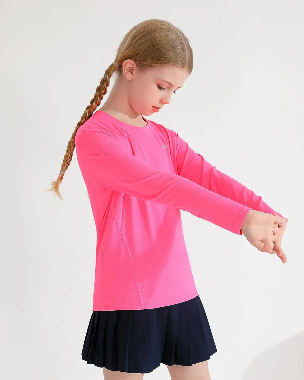 Angel season Rash Guard for Girls Swim Shirt Long Sleeve Swimsuit Girl Upf50  UV Protection Teen Sun Shirt Rashguard Top