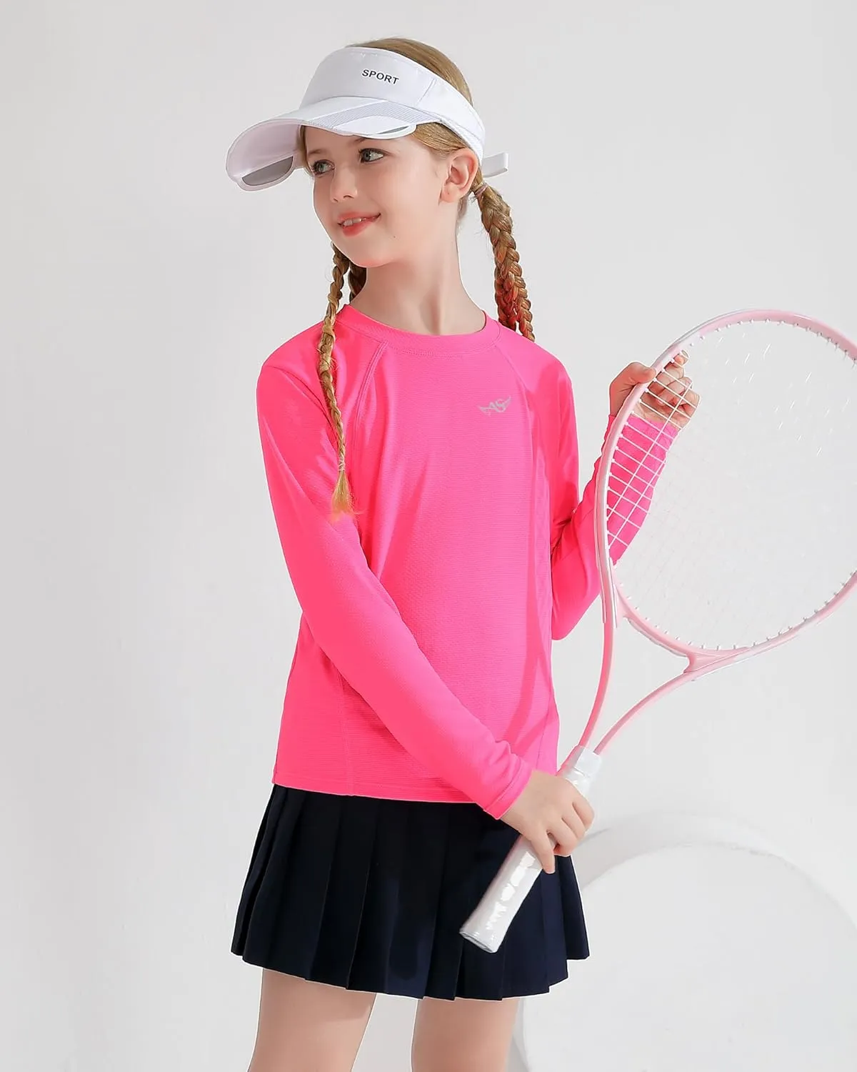 Angel season Rash Guard for Girls Swim Shirt Long Sleeve Swimsuit Girl Upf50  UV Protection Teen Sun Shirt Rashguard Top