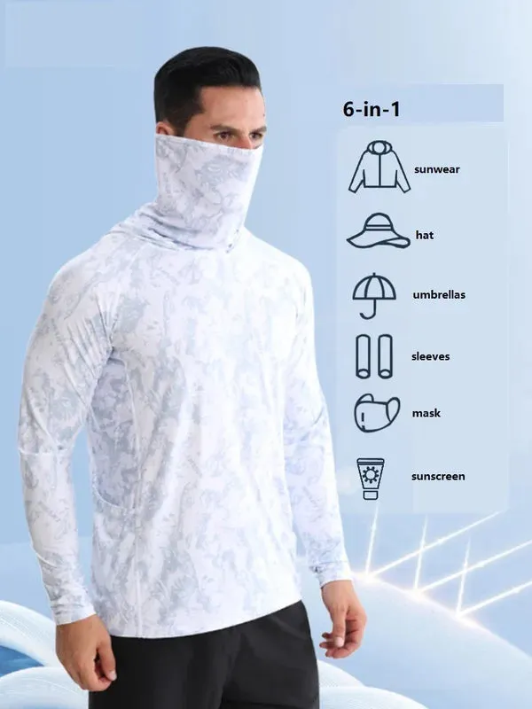 ⏳Anti-Seasonal Promotions-Save 66%🔥6-in-1 professional UPF50  Fishing Clothing🎣 🌞Sun protection, Wind protection🌪️