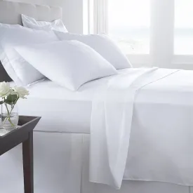 Bed Sheet Set White - 300 TC