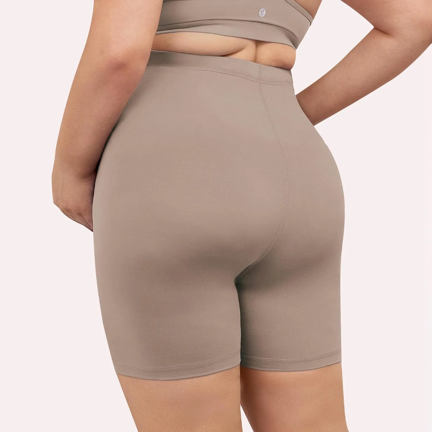 BONVIGOR Buttercloud Maternity Shorts Over The Belly- 5" Plus Size Pregnancy Biker Shorts Women Workout Yoga
