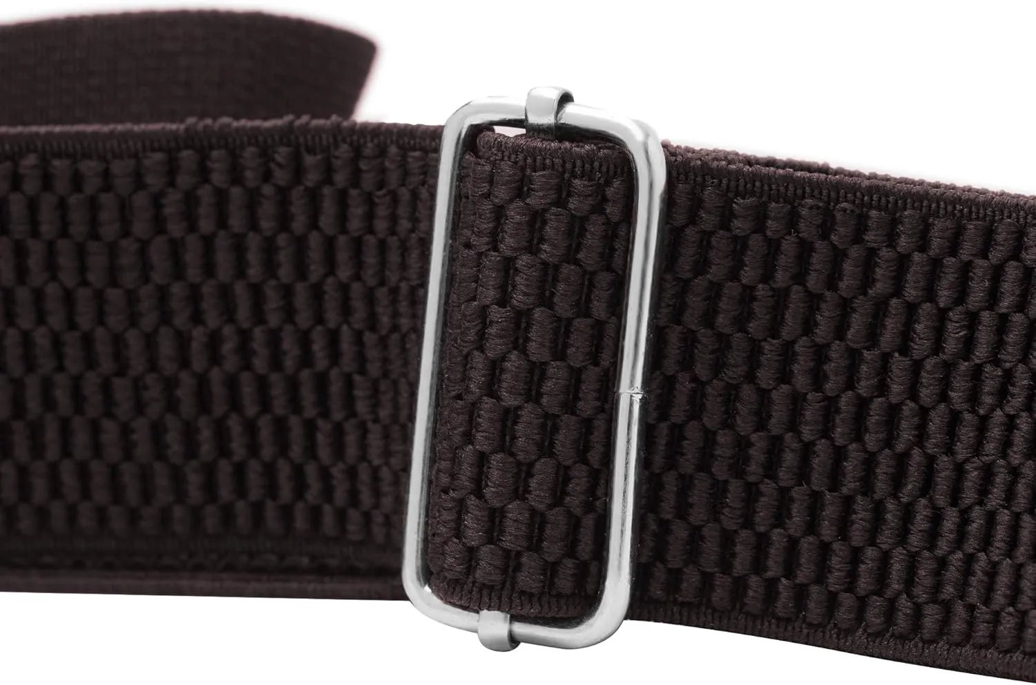 Buyless Fashion Heavy Duty Textured Suspenders for Men - 48" Adjustable Straps 1 1/2" - Y Shape