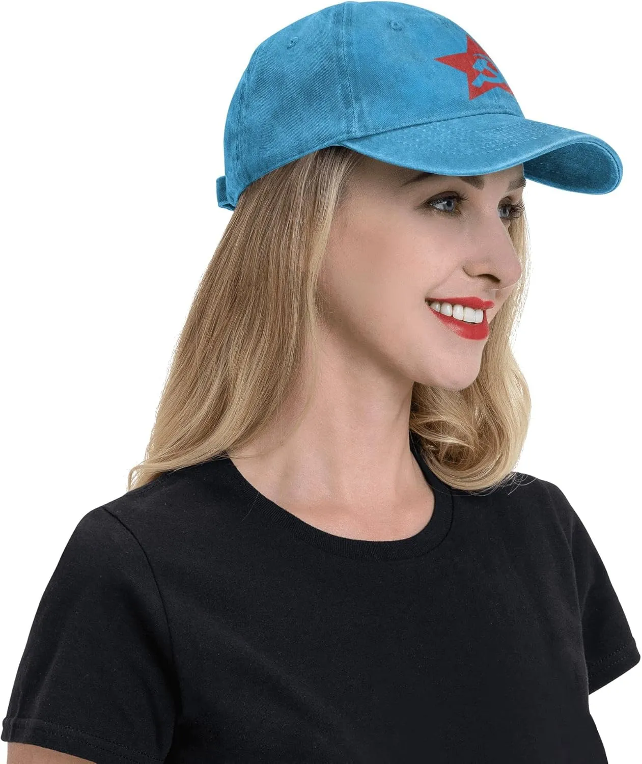 Communist USSR Hammer Sickle Unisex Adult Baseball Hat Sports Cowboy Cap Men Women Snapback