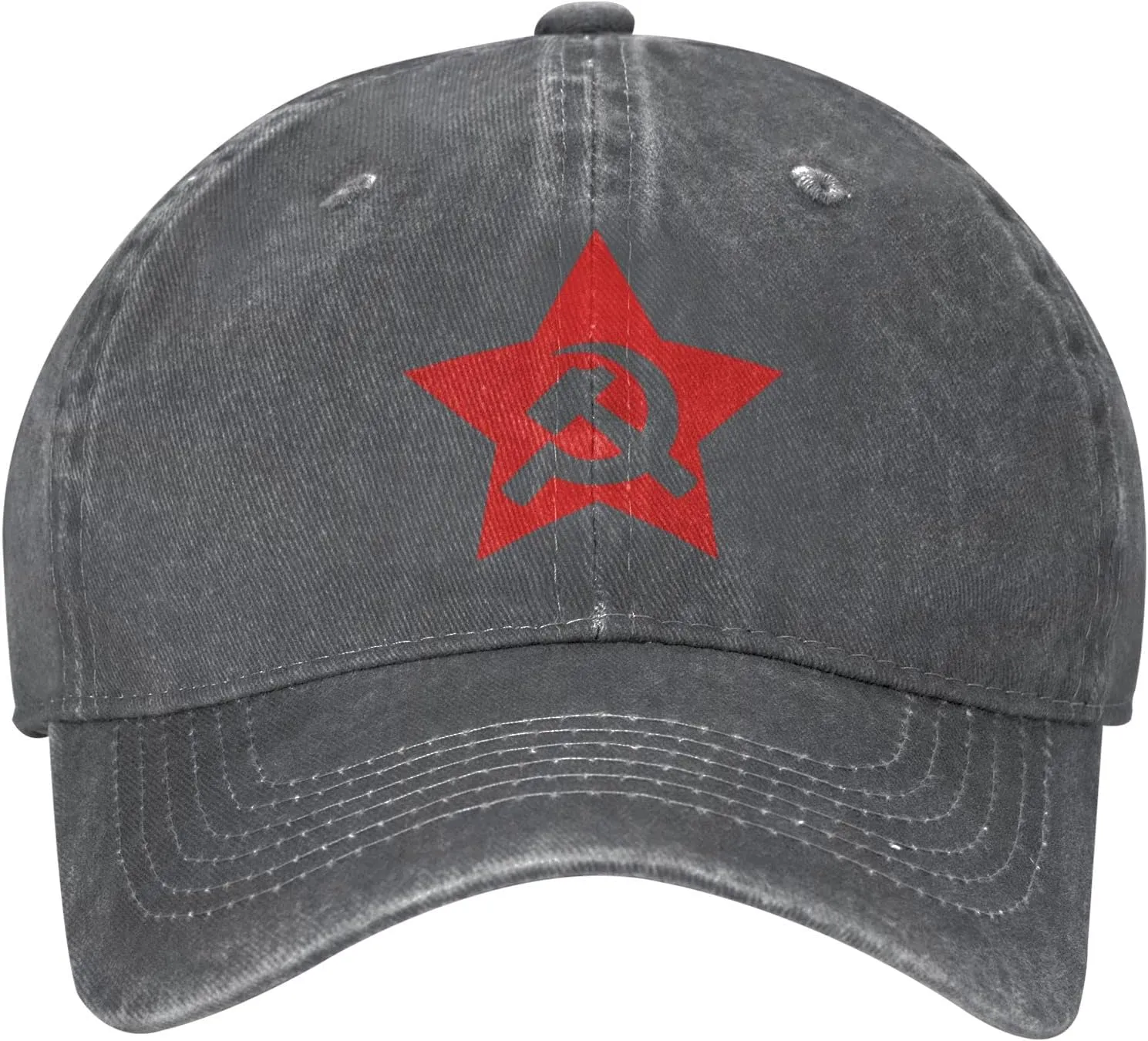 Communist USSR Hammer Sickle Unisex Adult Baseball Hat Sports Cowboy Cap Men Women Snapback