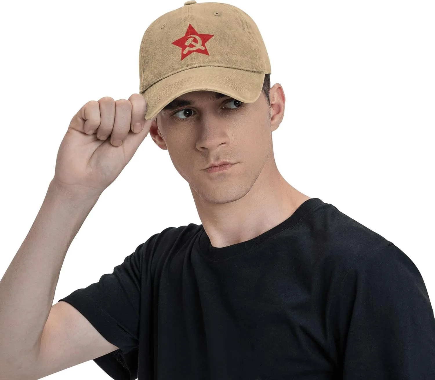 Communist USSR Hammer Sickle Unisex Adult Baseball Hat Sports Cowboy Cap Men Women Snapback