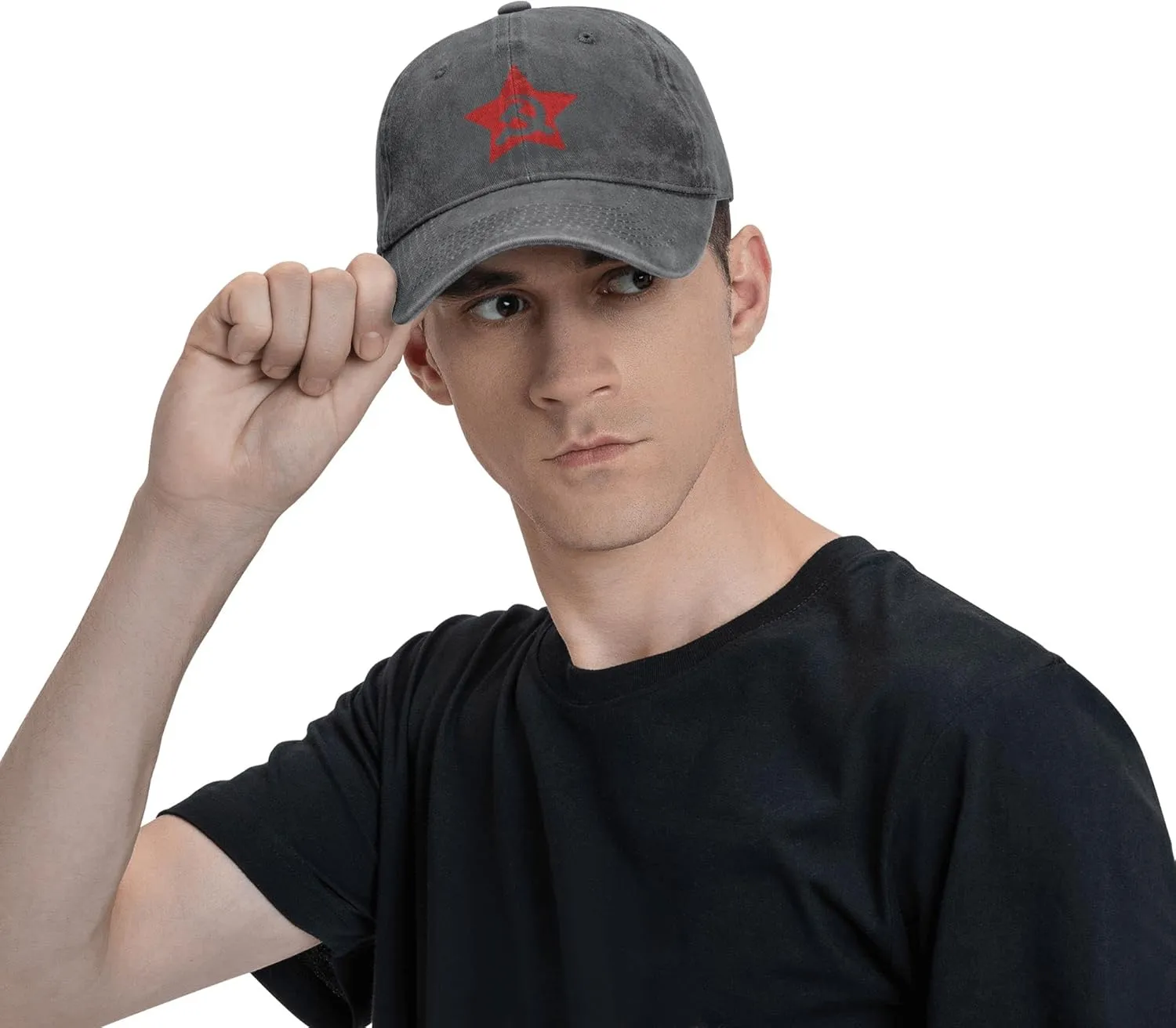 Communist USSR Hammer Sickle Unisex Adult Baseball Hat Sports Cowboy Cap Men Women Snapback