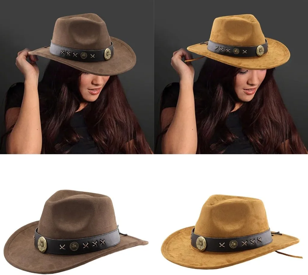 Fedoras Hat Panama Hat Maillard Ethnic for Women Men Photo Props Western for Men Women Unisex Wear Headwear