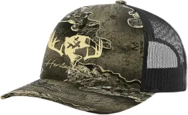 Heritage Pride Deer Hunting Fishing Duck Hunt Mens Embroidered Mesh Back Trucker Hat