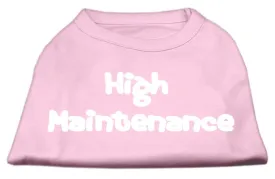 High Maintenance Screen Print Shirts  Purple XS (8)