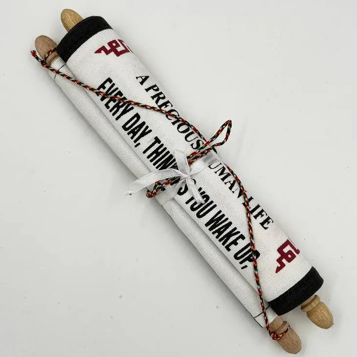 Insipirational Message Banner Fabric