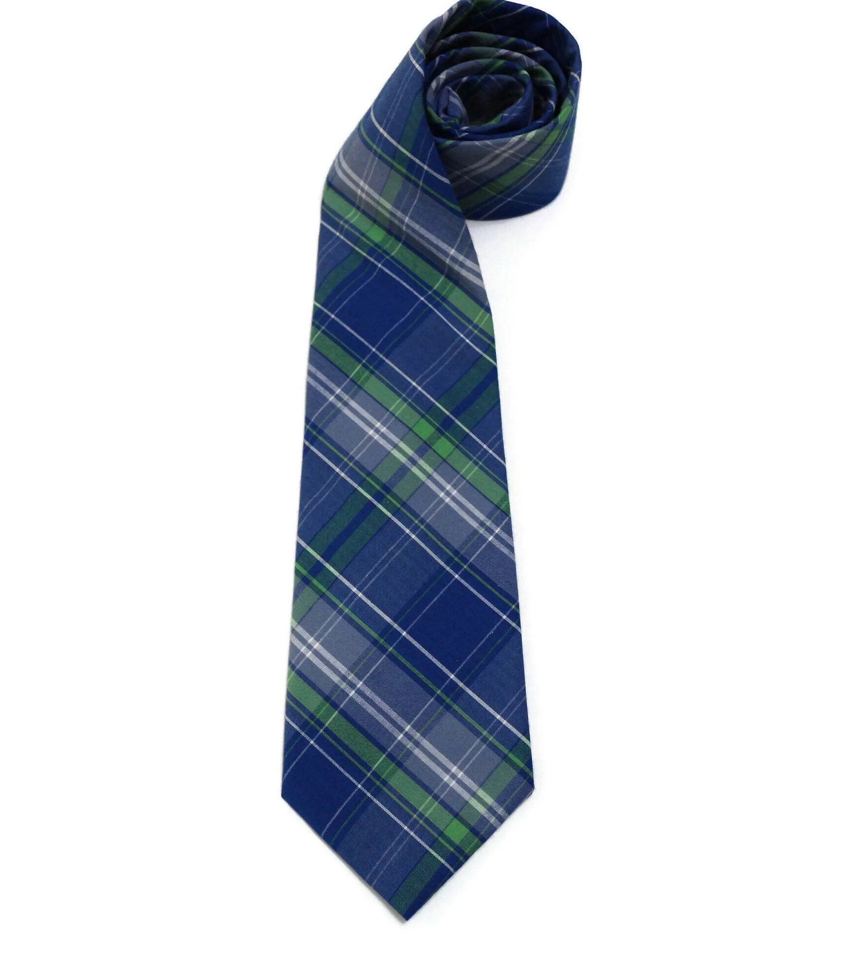 Nautical Newport Plaid Necktie