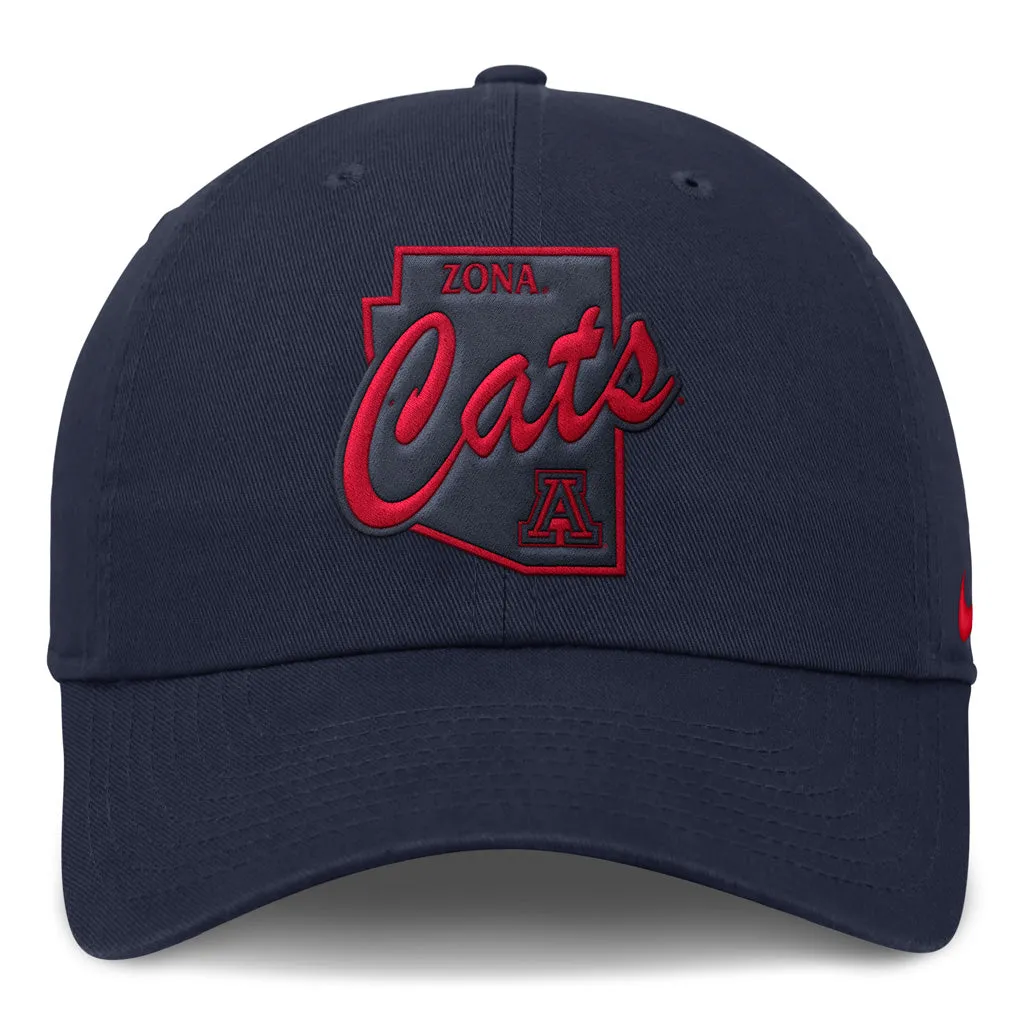 NCAA Arizona Wildcats Nike Cats Native Adjustable Hat