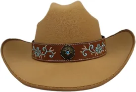 Panama Hat Fedoras Western Short-Brimmed Hat for Women Man Casual Wear Western Fedoras Man Women Unisex Wear