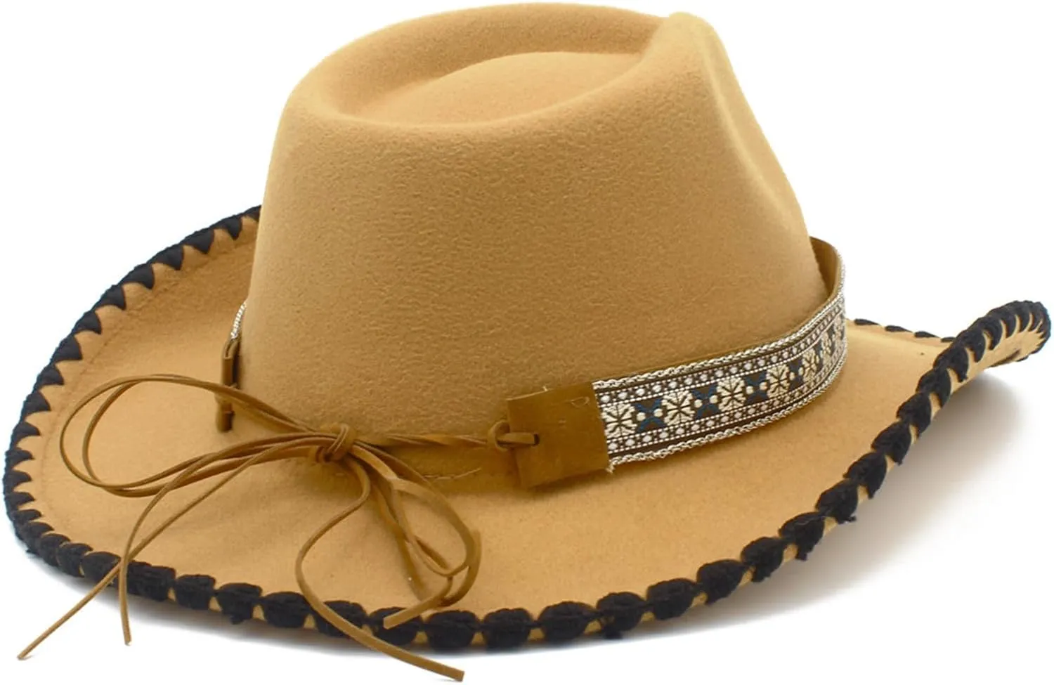 Panama Hat Fedoras Western Short-Brimmed Hat for Women Man Casual Wear Western Fedoras Man Women Unisex Wear