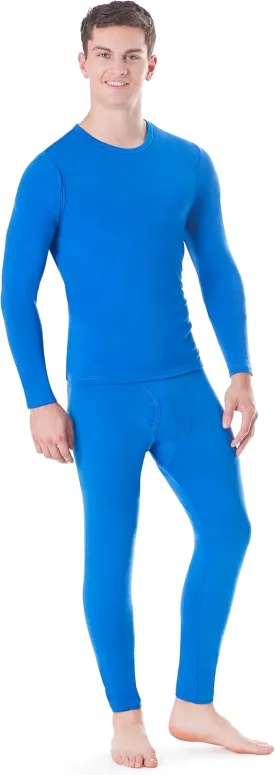 Rocky Thermal Underwear for Men, Long Johns Fleece Lined Set, Shirt & Pants, Base Layer w/Leggings/Bottoms Ski/Extreme Cold