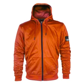 SALE Orange Solid Ultra Protective Hoodie with Pads
