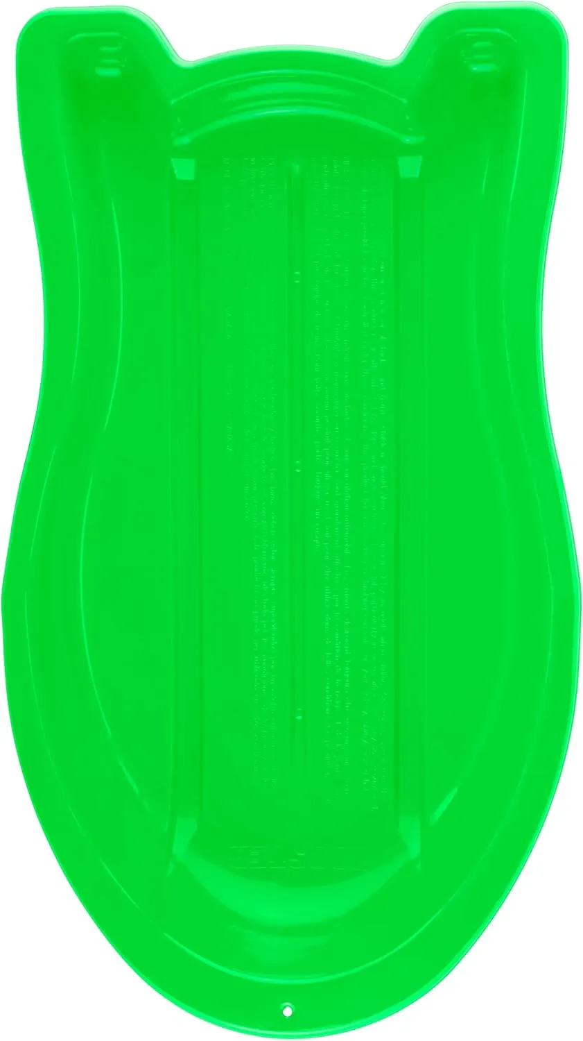 Superio Toboggan Snow Sled- 37 Plastic Slider for Kids and Adults- Heavy Duty Sled for 1 Rider with Pull Ropes for Downhill Sledding, Winter Outdoor Sports