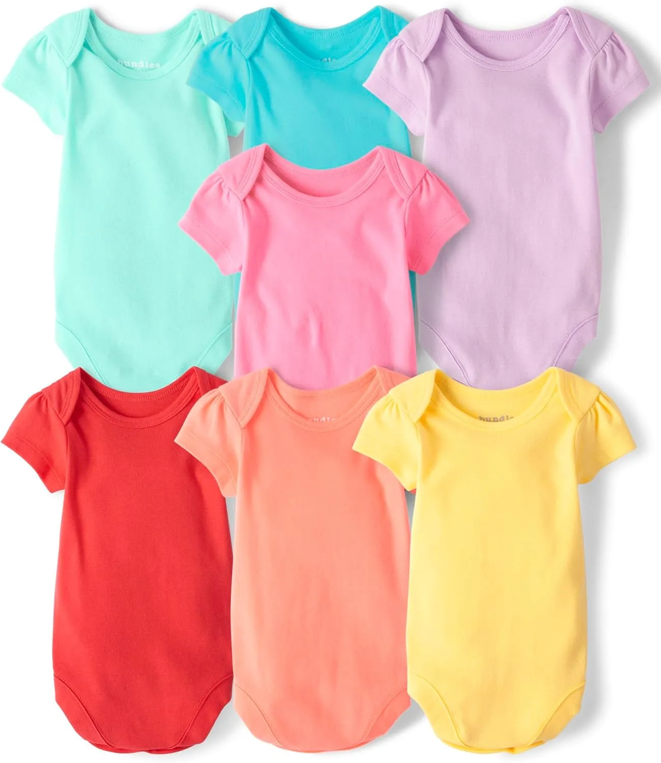 The Children's Place baby-boys And Newborn Short Sleeve Bodysuits, Multipacks